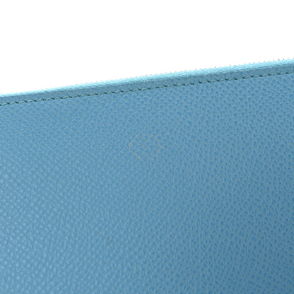 Hermes Epsom Silk'In Wallet Celeste 8 of 8