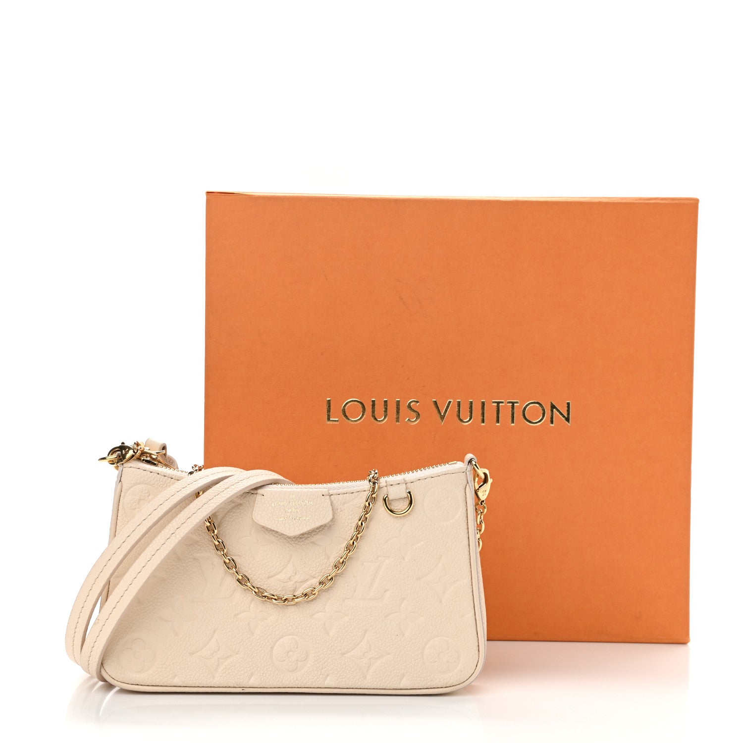 Louis Vuitton Empreinte Easy Pouch On Strap Cream 10 of 10