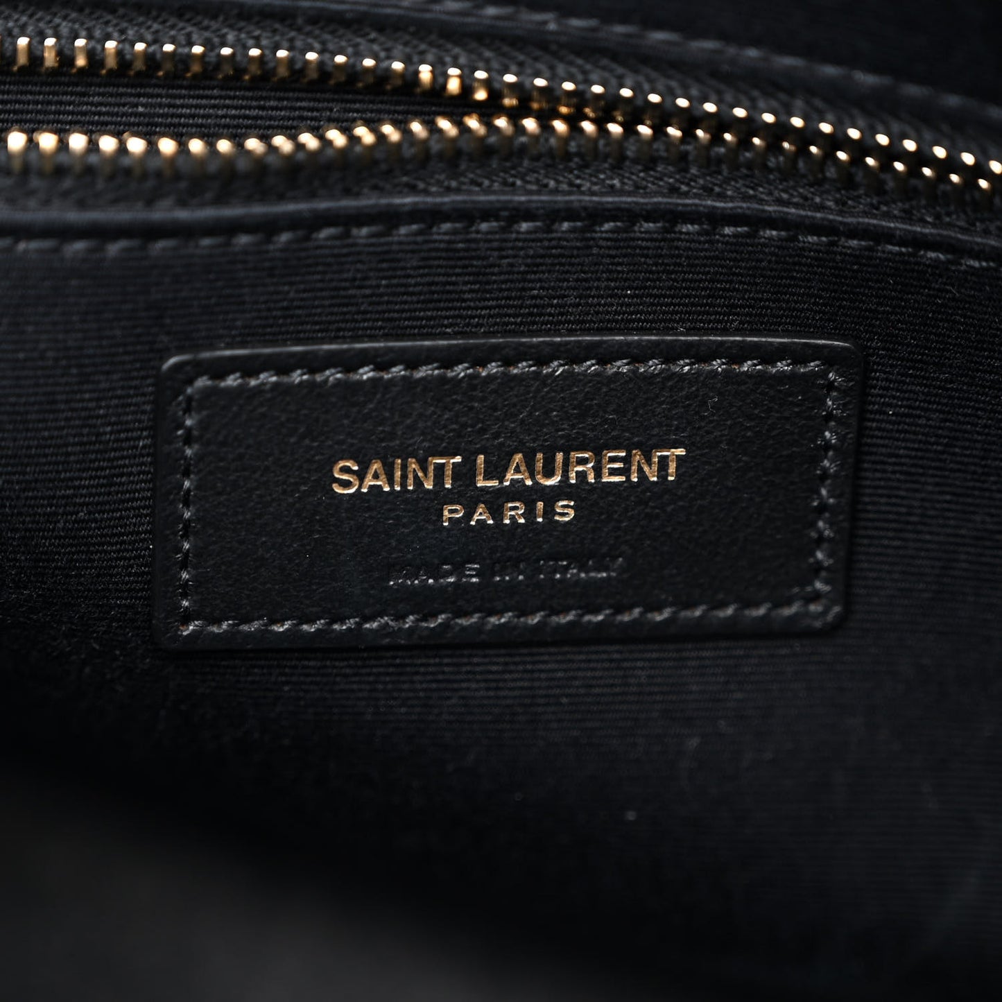 Lambskin Quilted Le Maillon Chain Strap Crossbody Black