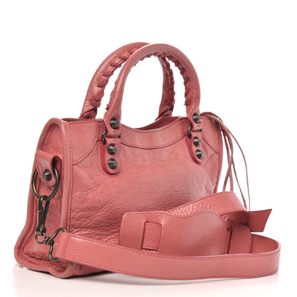 Balenciaga Agneau Classic Hardware Mini City Rose Bombon Raspberry 3 of 20