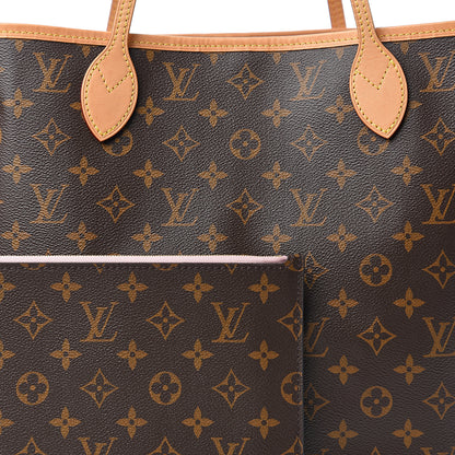 Louis Vuitton Monogram Neo Neverfull MM Rose Ballerine 9 of 9