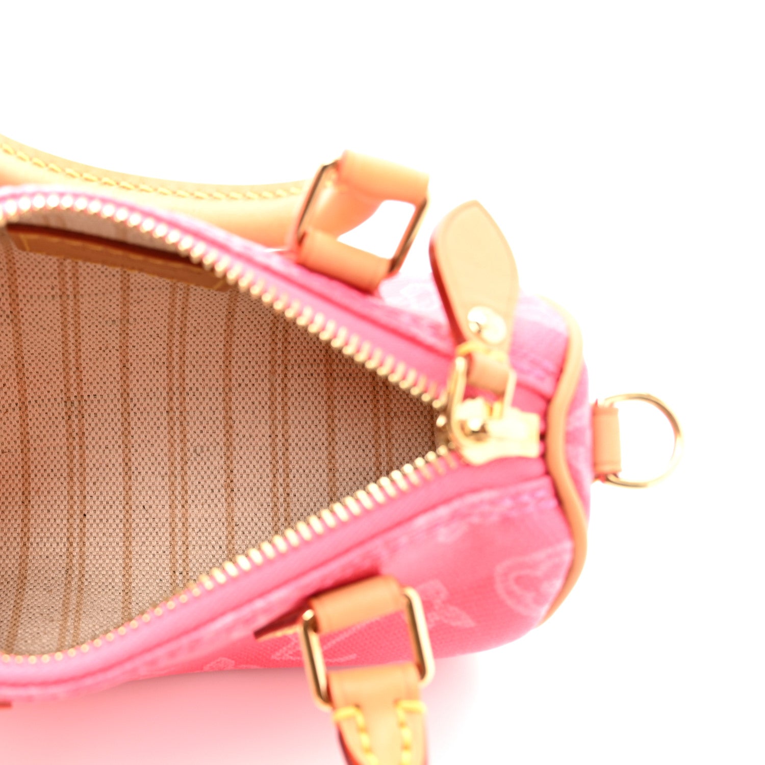 Louis Vuitton Monogram Origine Lin Nano Speedy Rose Ruban 1914918