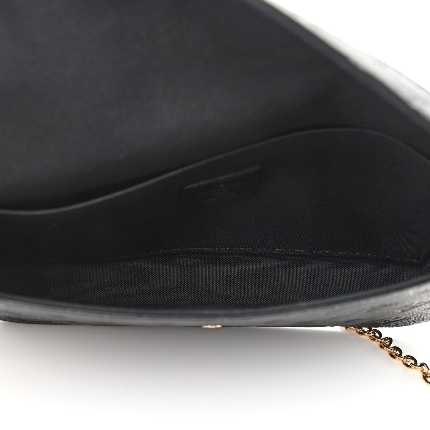 Empreinte Pochette Felicie Chain Wallet Black