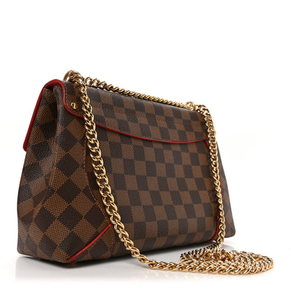 Louis Vuitton Damier Ebene Caissa Clutch Cherry 3 of 10