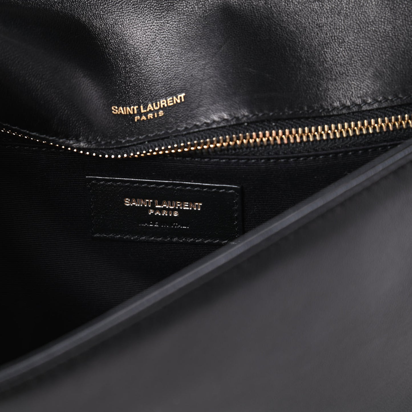 Lambskin Matelasse Monogram Kate 99 Black