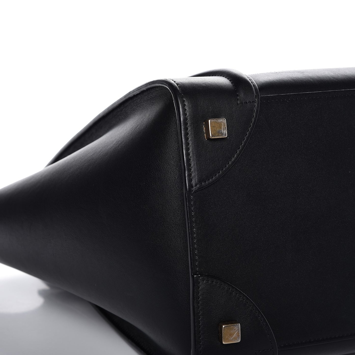 Smooth Calfskin Mini Luggage Black