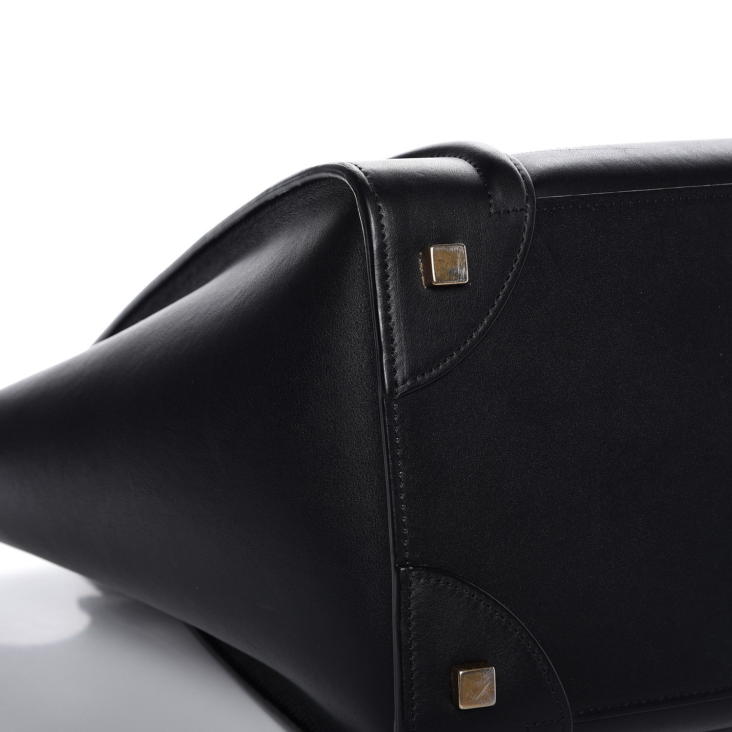 Celine Smooth Calfskin Mini Luggage Black 12 of 14