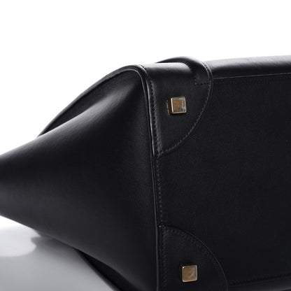 Celine Smooth Calfskin Mini Luggage Black 12 of 14