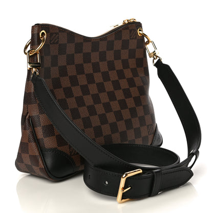 Louis Vuitton Damier Ebene Odeon PM Black 3 of 12