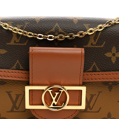 Louis Vuitton Reverse Monogram Dauphine Chain Wallet 7 of 9