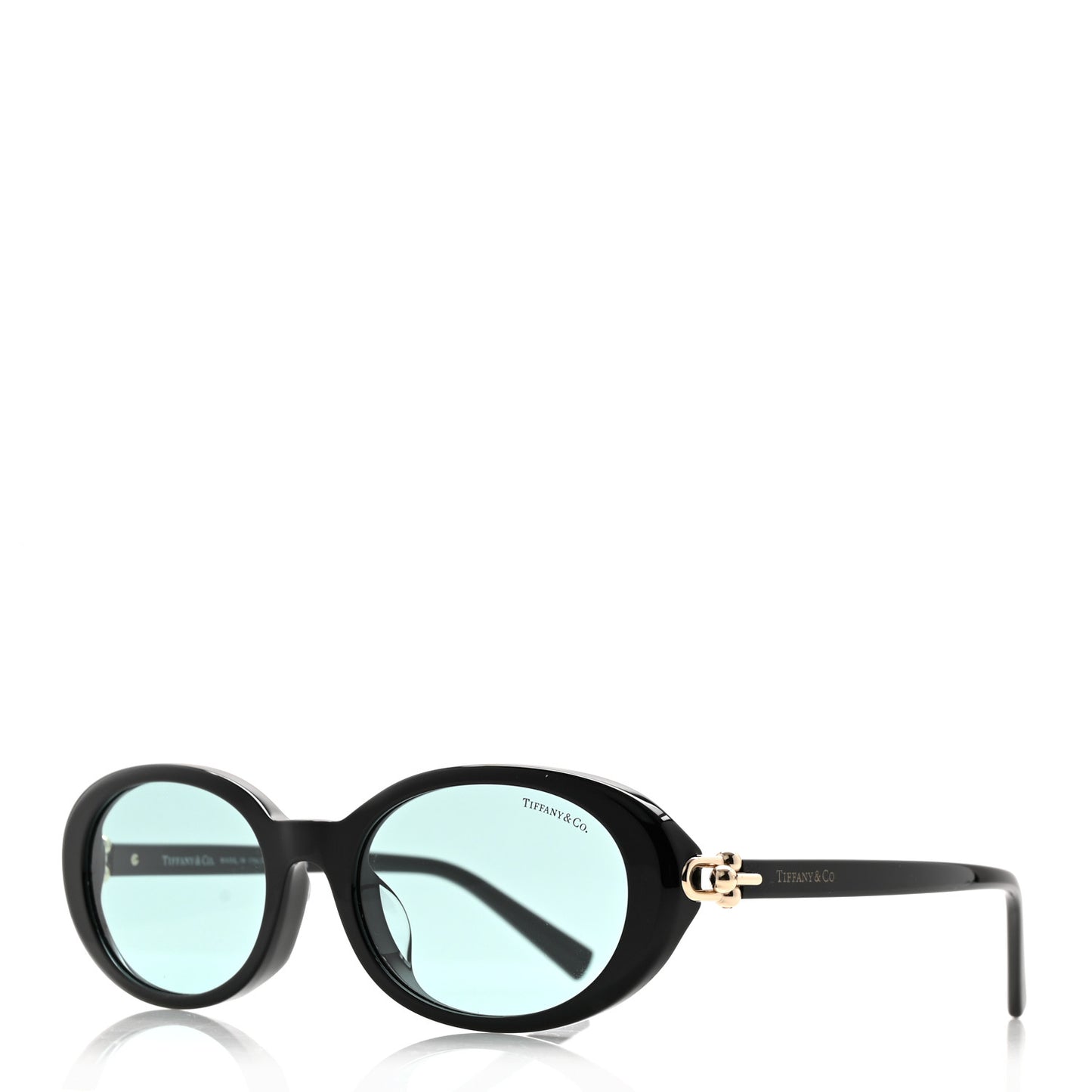 Acetate HardWear Oval Sunglasses TF4242D Black