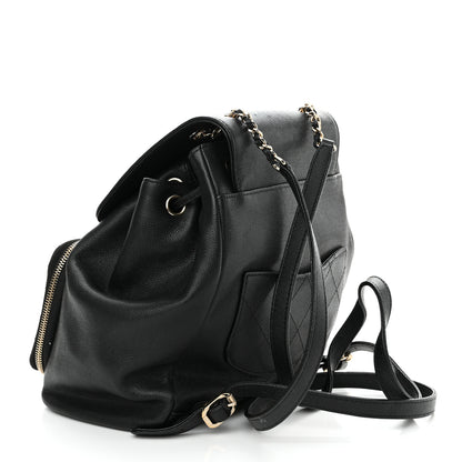 Chanel Caviar Quilted Business Affinity Backpack Black 3 of 14