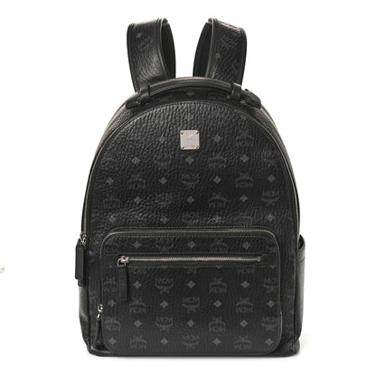 MCM Visetos Medium Stark Backpack Black 1 of 9