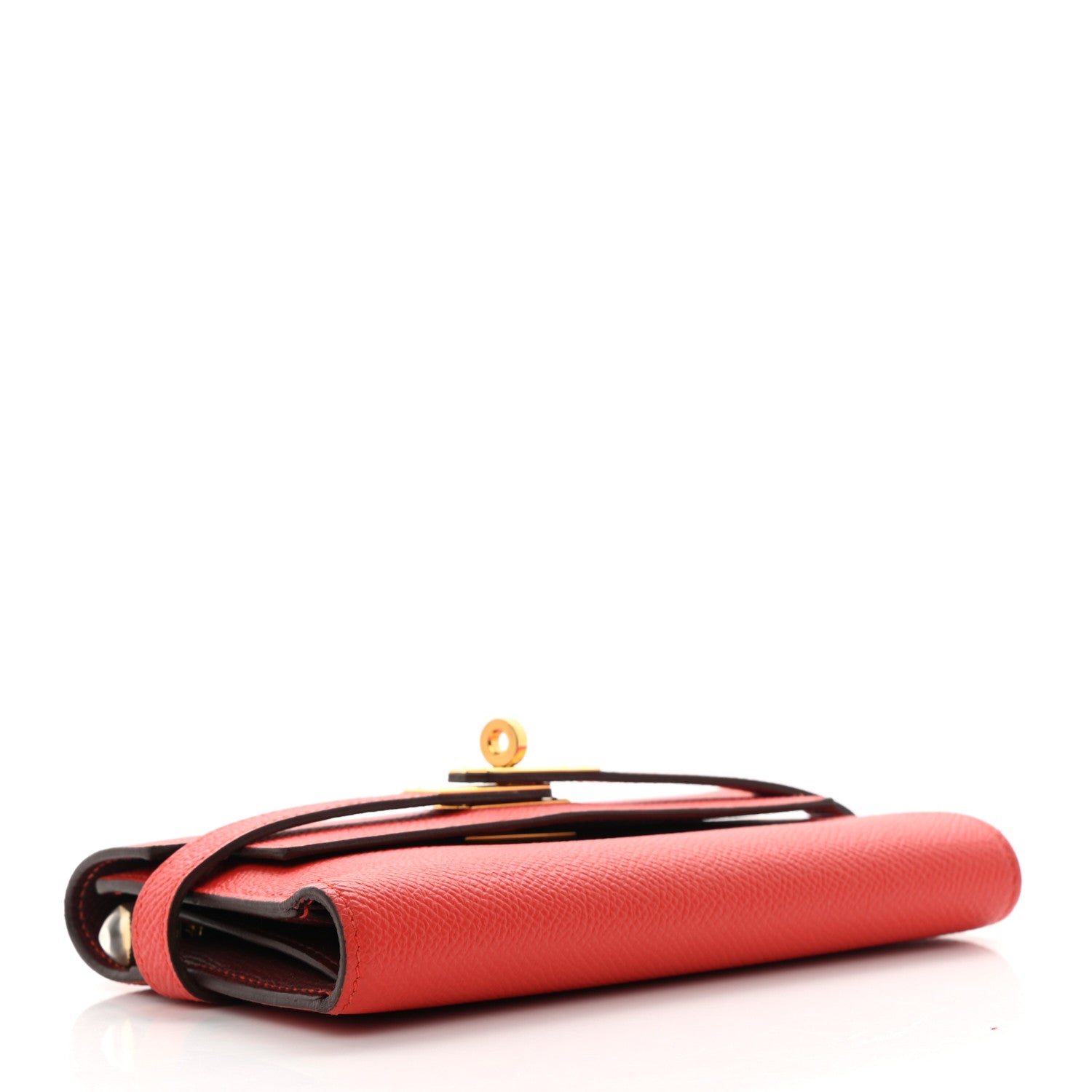 Hermes Epsom Verso Medium Kelly Wallet Rouge Tomate Rouge H 4 of 7