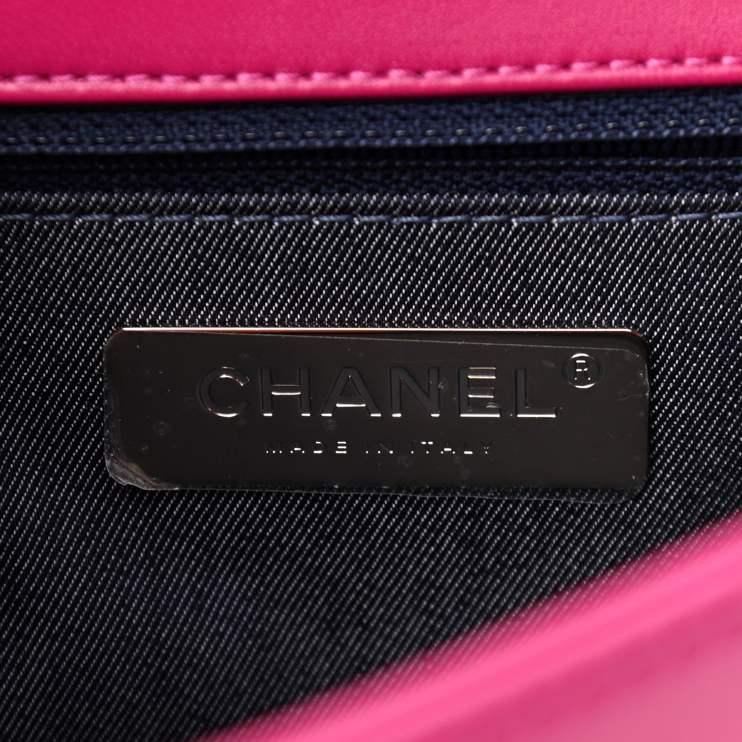 Chanel Lambskin CC Mania Flap Bag Pink 7 of 10
