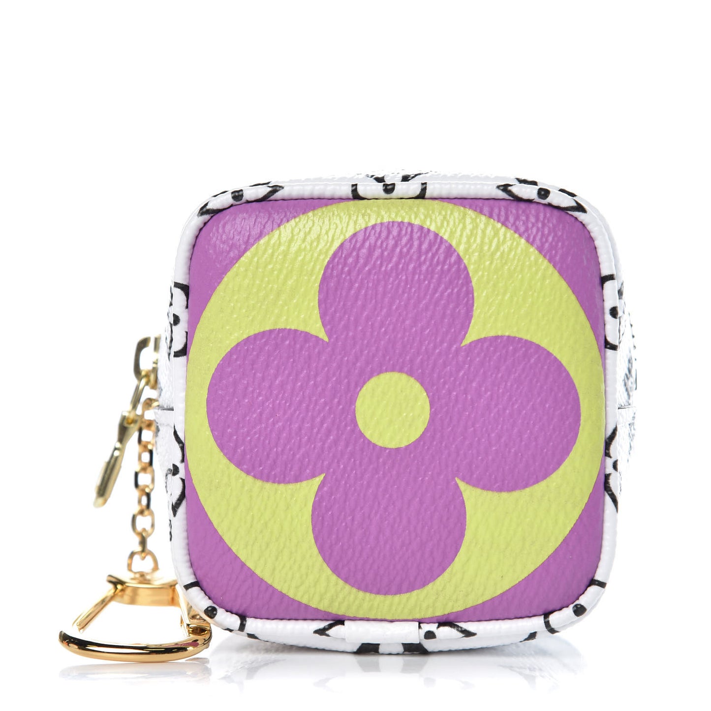 Monogram Giant Cube Coin Purse Pink