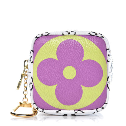 Louis Vuitton Monogram Giant Cube Coin Purse Pink 1 of 7