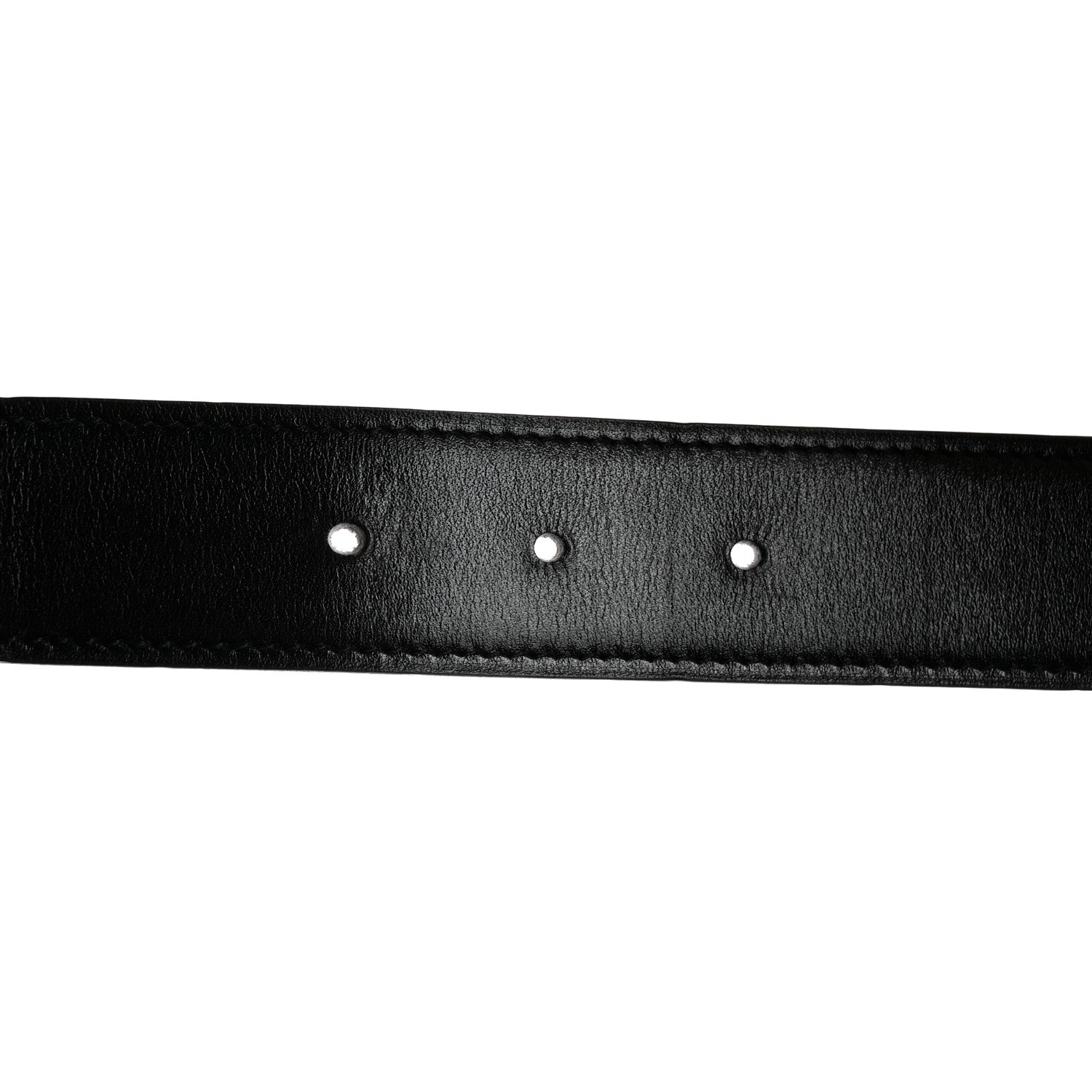 Hermes Box Togo 32mm Martelee H Belt 85 95/38 Black Etain 6 of 6