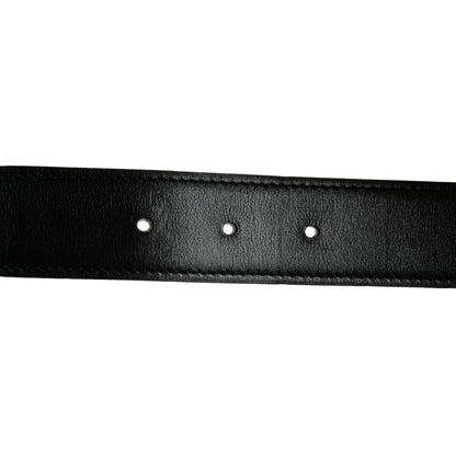 Hermes Box Togo 32mm Martelee H Belt 85 95/38 Black Etain 6 of 6