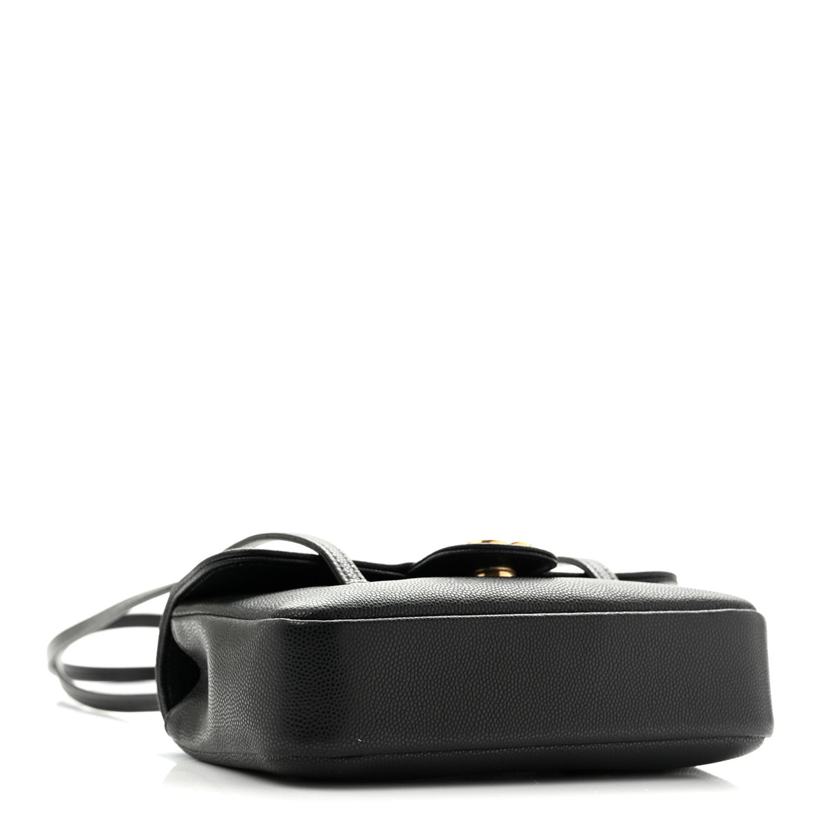 Chanel Shiny Caviar Mini Preppy Coco Shoulder Bag Black 4 of 11