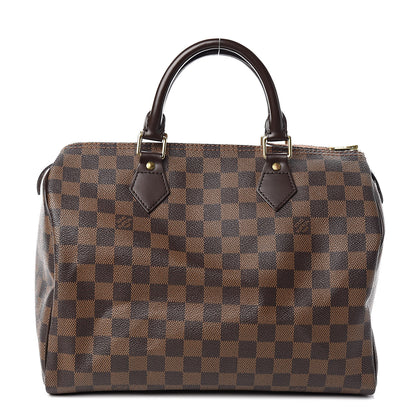 Louis Vuitton Damier Ebene Speedy 30 1 of 10