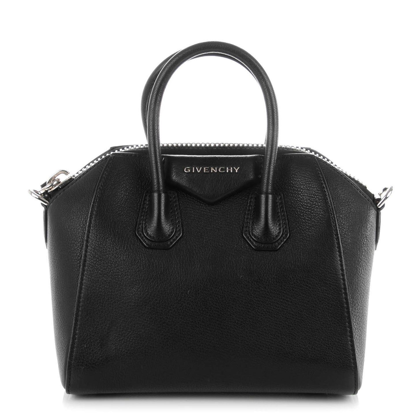 Sugar Goatskin Mini Antigona Black