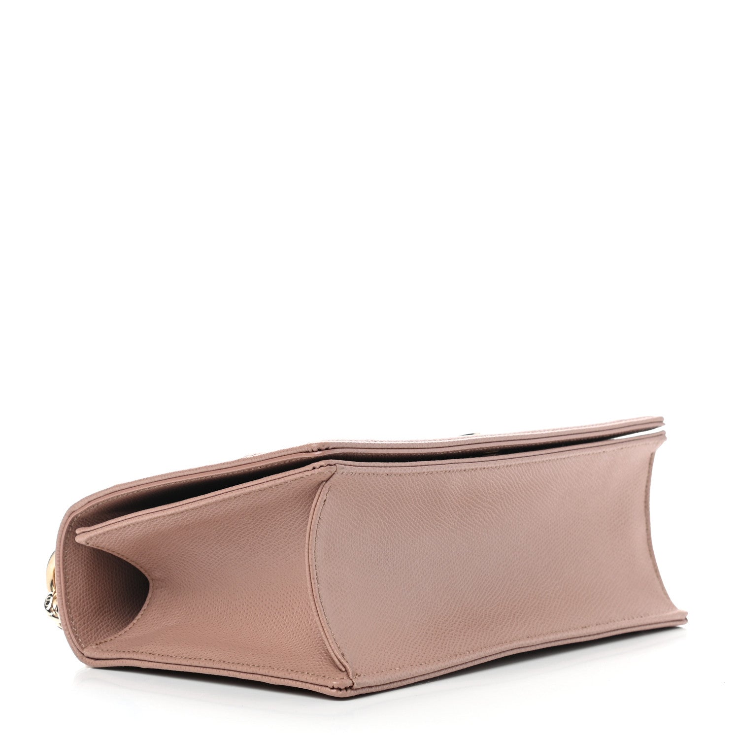Christian Dior Grained Calfskin Medium Diorama Flap Bag Nude 5 of 8