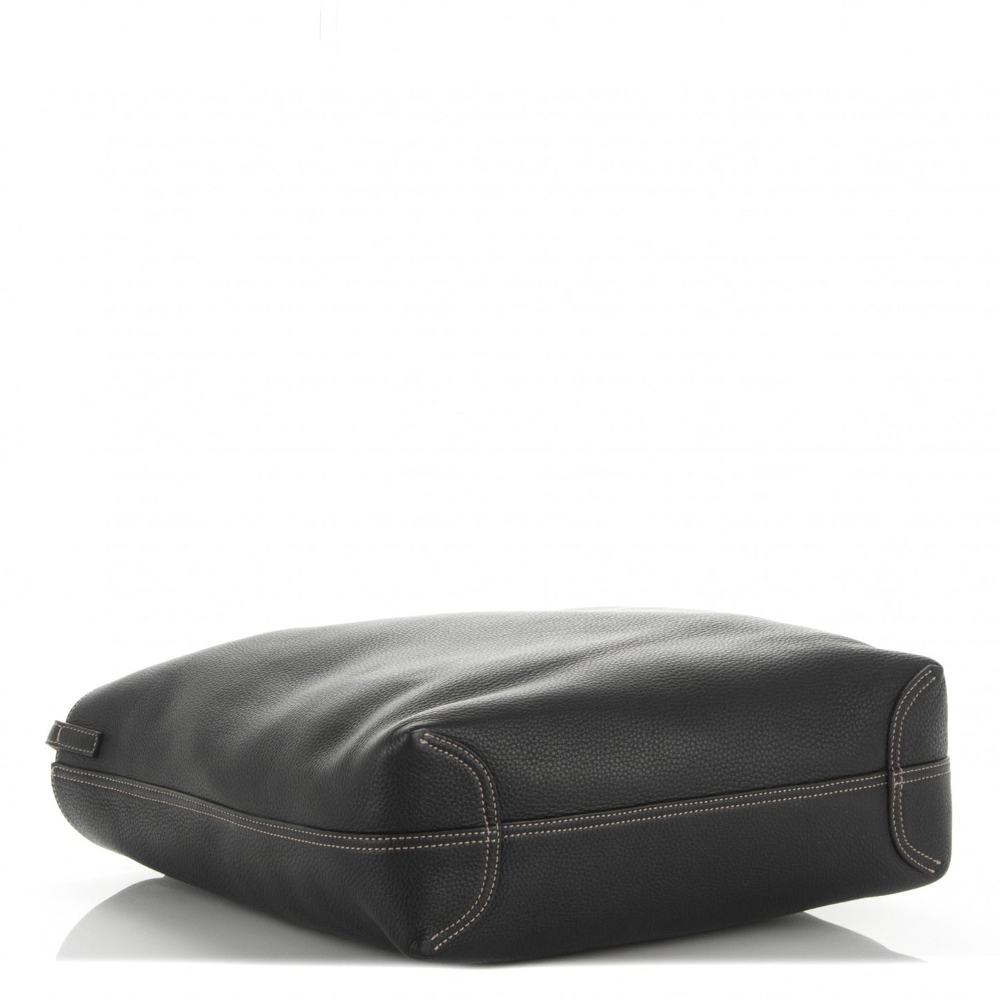 Cellarius Calfskin Bi-Color Medium Ramble Reversible Tote Black Camelia