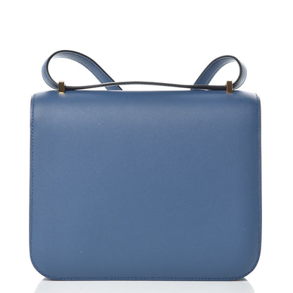 Hermes Swift Constance 18 Bleu Agate 4 of 22