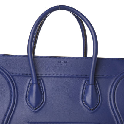 Celine Supple Calfskin Medium Phantom Luggage Indigo 9 of 9