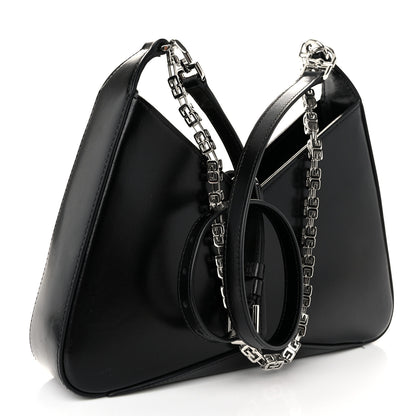 Givenchy Box Calfskin Small Zipped Cut Out Shoulder Bag Black 3 of 9