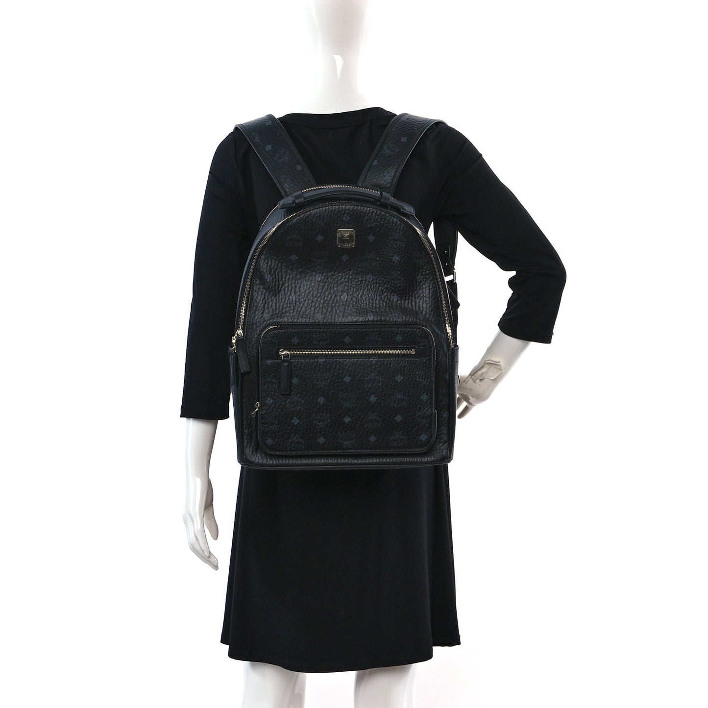Visetos Medium Stark Backpack Black