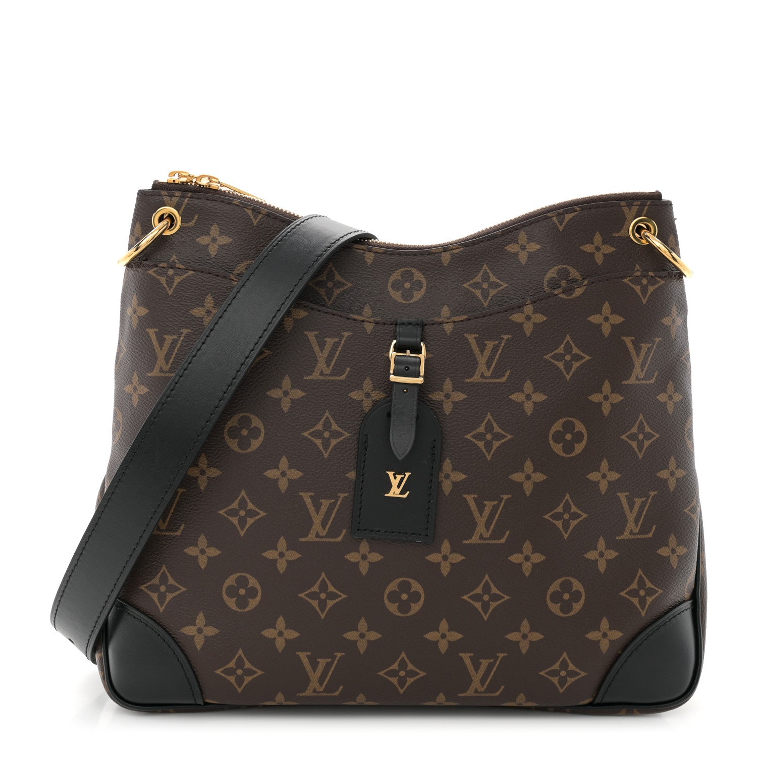 Louis Vuitton Monogram Odeon MM Black 1 of 10