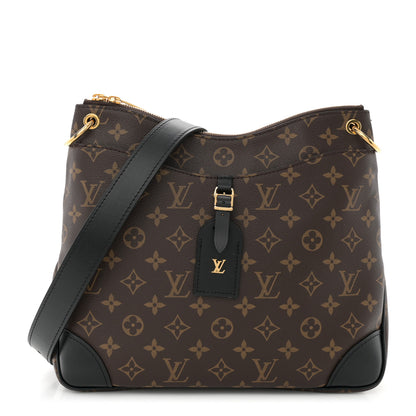 Louis Vuitton Monogram Odeon MM Black 1 of 10
