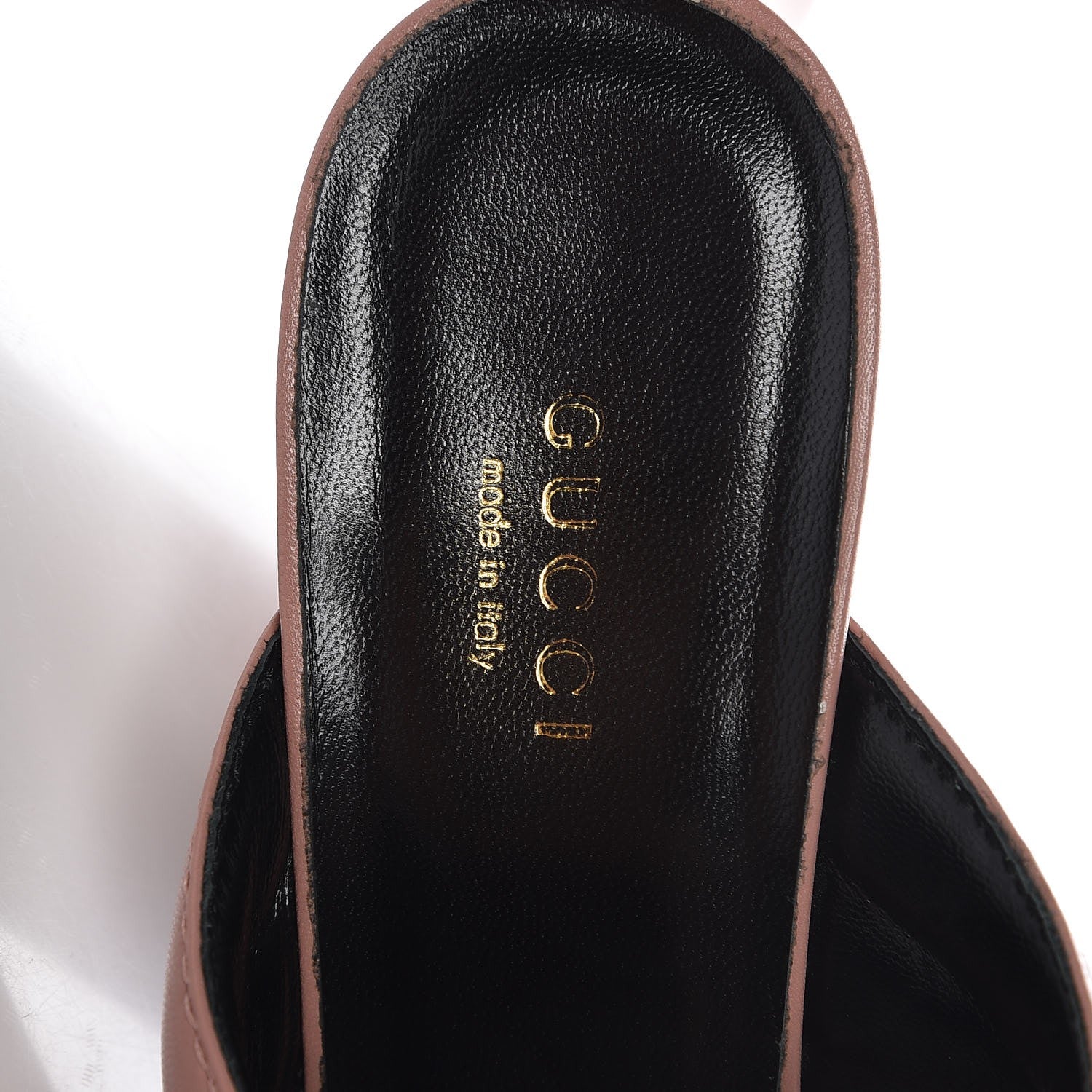 Gucci Malaga Kid Webby Crossover High Heel Slide Sandals 39 Carmine Rose 7 of 8