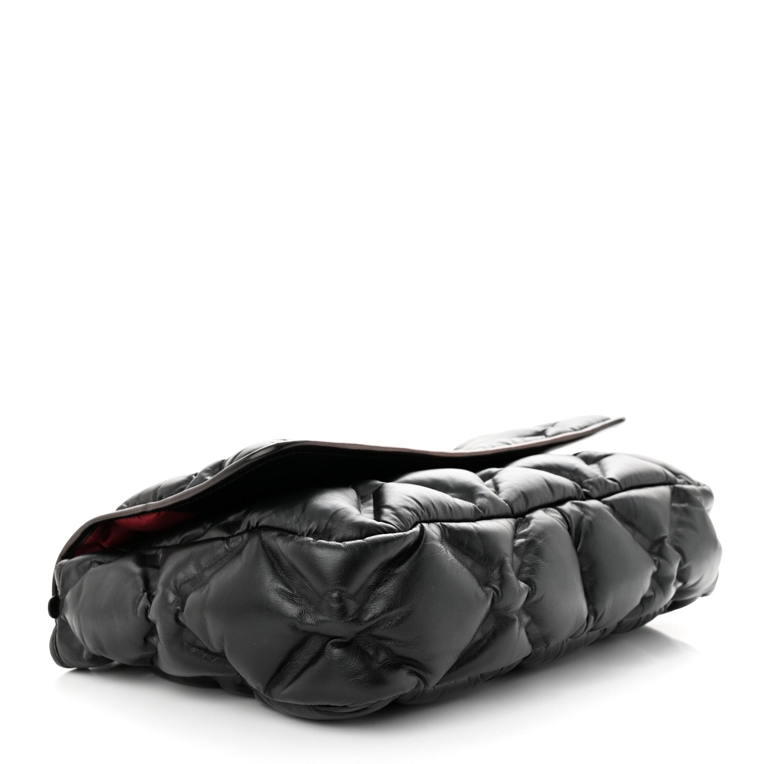 Chanel Calfskin Quilted Large Chesterfield Flap Black 5 of 13