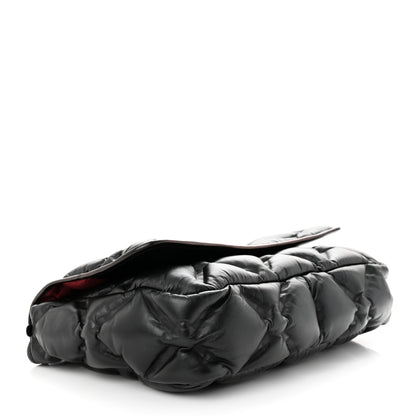 Chanel Calfskin Quilted Large Chesterfield Flap Black 5 of 13