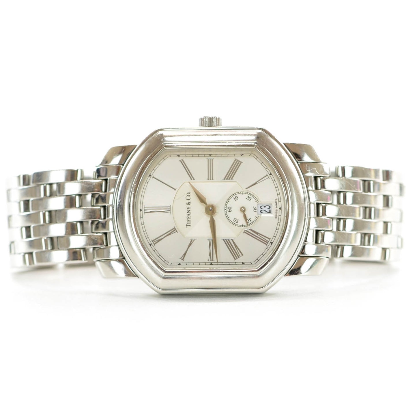 Stainless Steel 32mm Mark Coupe Resonator Quartz Watch