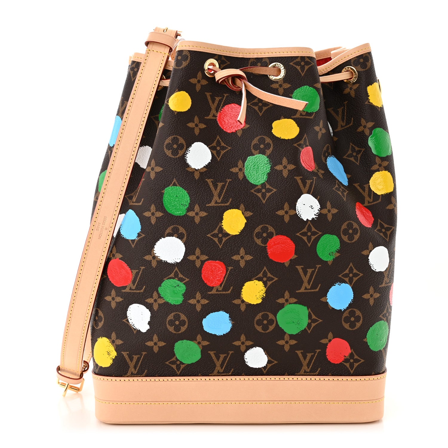 Louis Vuitton LV X YK Monogram Dots Noe Multicolor 1 of 11