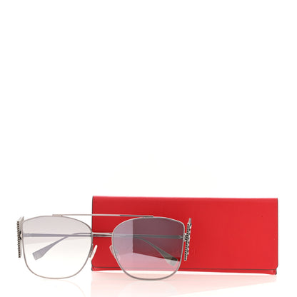 Fendi Sunglasses FF 0380/G/S Silver 8 of 8