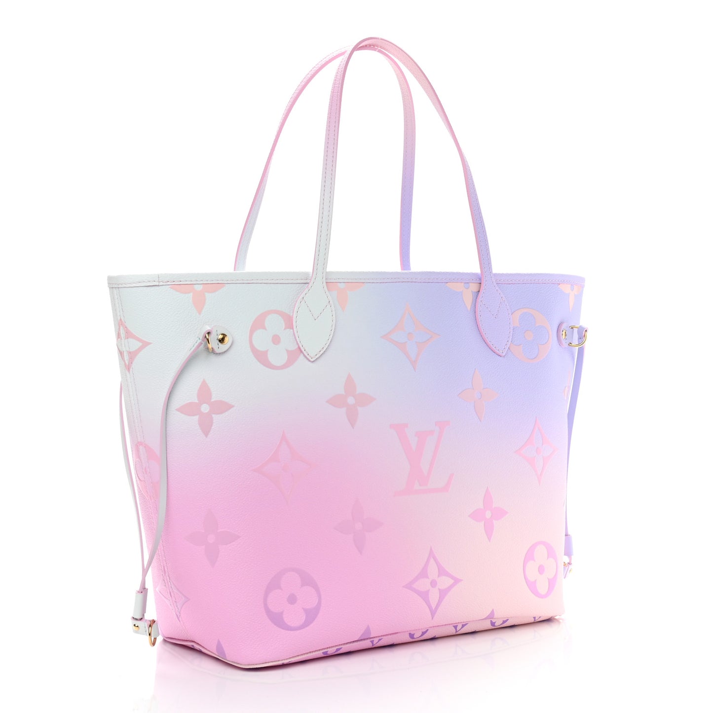 Monogram Giant Spring In The City Neverfull MM Sunrise Pastel