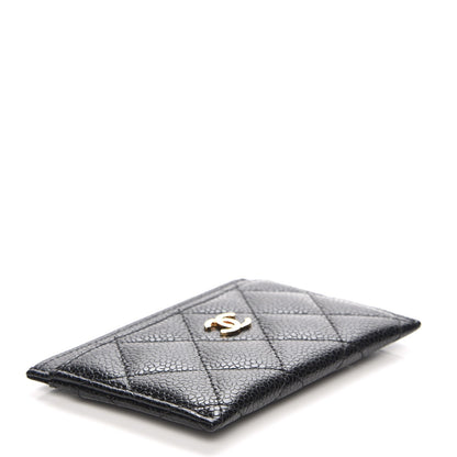 Chanel Caviar Quilted Card Holder Black 4 of 7