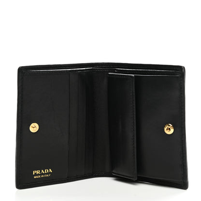 Prada Nappa Impunture Diagramme Wallet Black 5 of 9