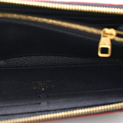 Louis Vuitton Empreinte Clemence Wallet Marine Rouge 5 of 8