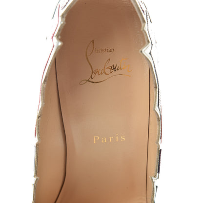 Christian Louboutin Specchio Patent Explotek 100 Pumps 40 Lavender 6 of 9