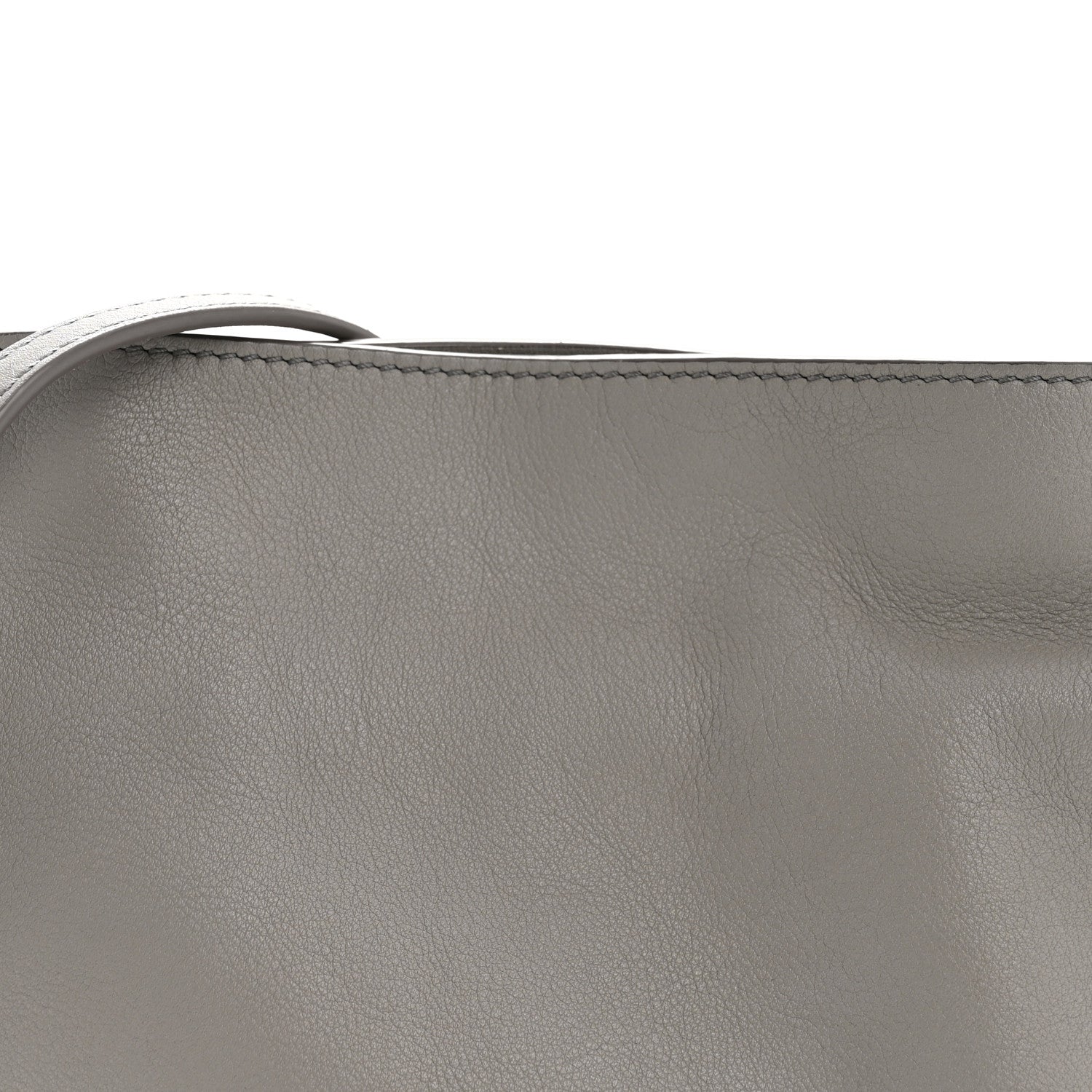 Loewe Calfskin Mini Flamenco Knot Clutch Pearl Grey 7 of 13