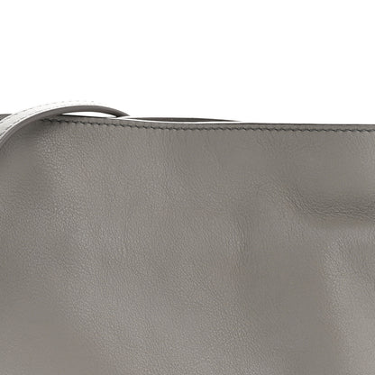 Loewe Calfskin Mini Flamenco Knot Clutch Pearl Grey 7 of 13