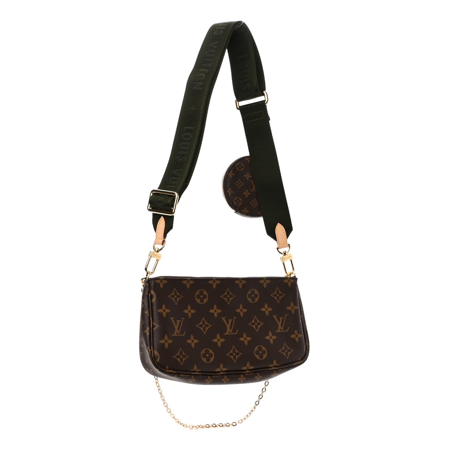 Monogram Multi Pochette Accessories Kaki