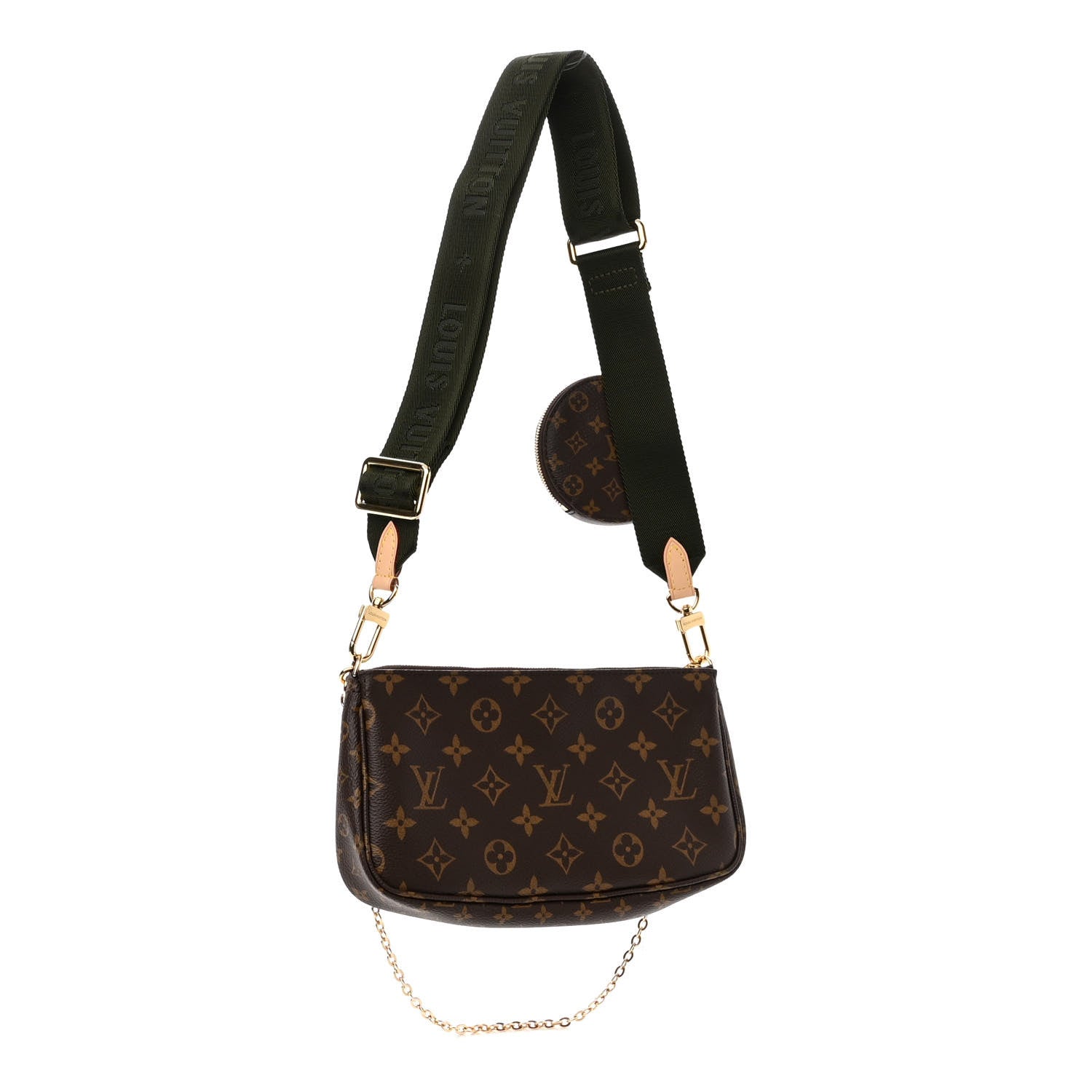 Louis Vuitton Monogram Multi Pochette Accessories Kaki 3 of 11