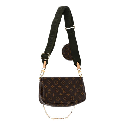 Louis Vuitton Monogram Multi Pochette Accessories Kaki 3 of 11